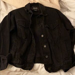 BDG Black Denim Jacket
